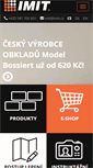 Mobile Screenshot of imit.cz